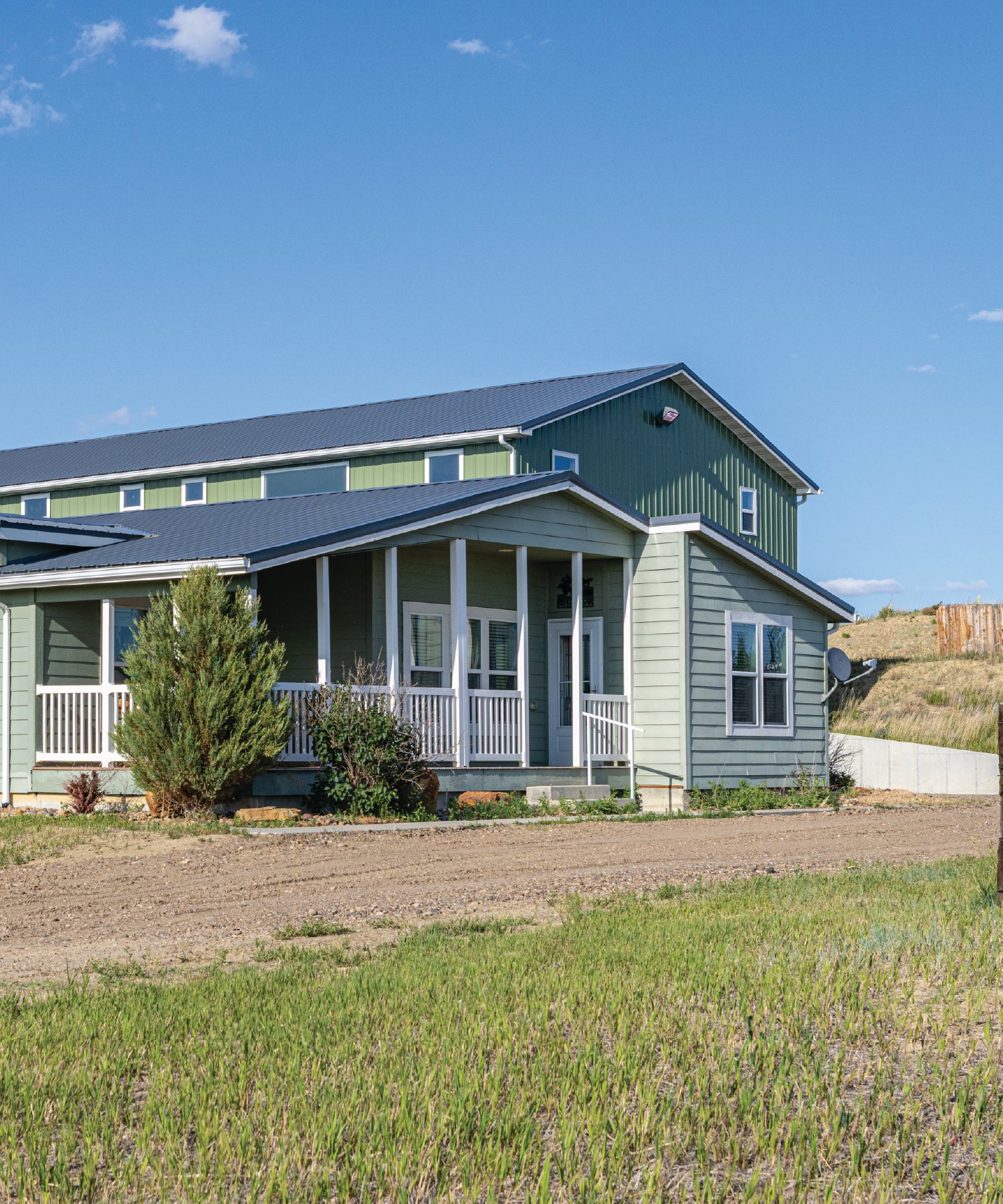 Green house in Montana