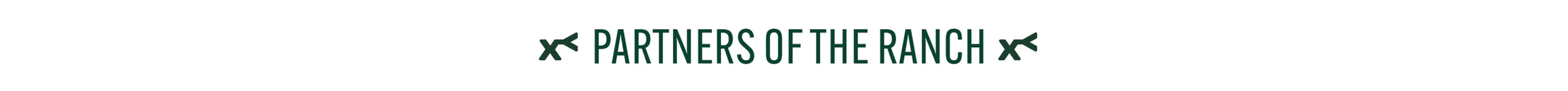 Text 'Partners of the Ranch'