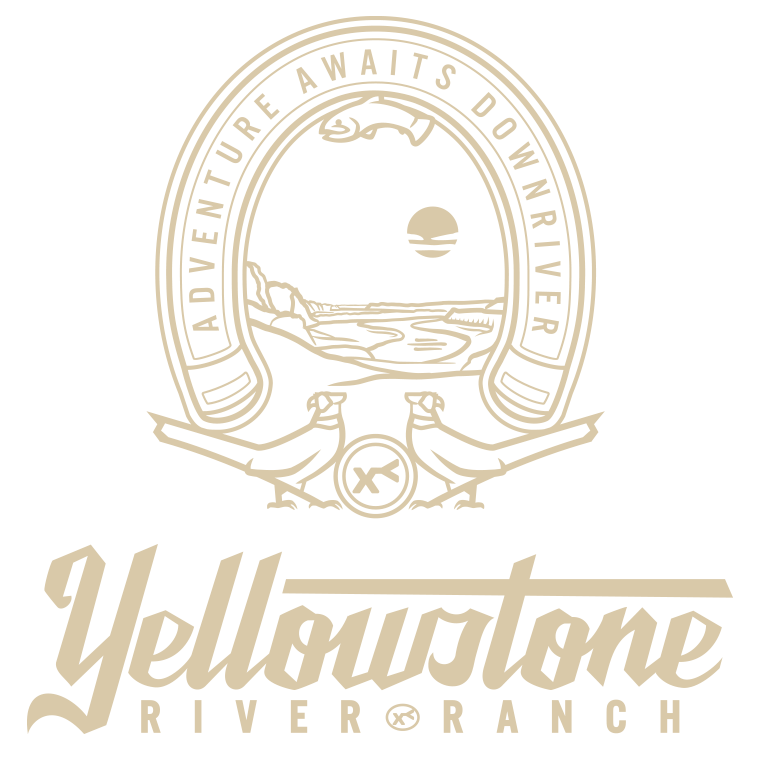 light tan Yellowstone River Ranch logo